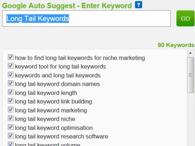 SEO Tools Long Tail Keywords